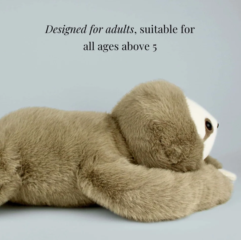 Sunnie the Sloth Weighted Animal